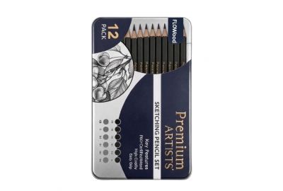 12PCS Sketching Pencil Set